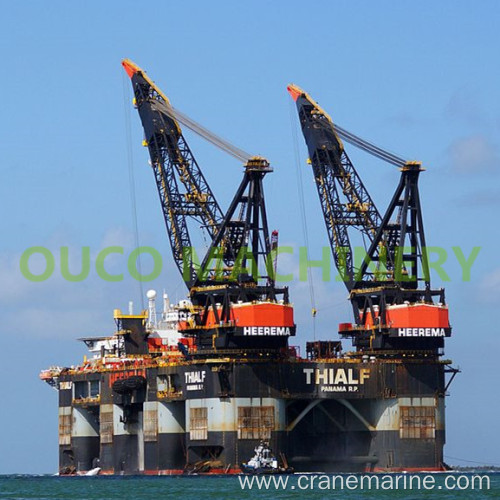 Large Tonnage 60T Oil Platform Offshore Crane